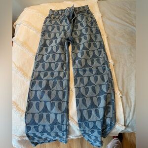 Pull & Bear heart jeans